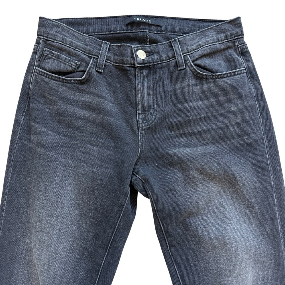 J Brand Jeans Jake Boyfriend Fit Women’s Size 29 Black Wash Skinny Slim Mid Rise